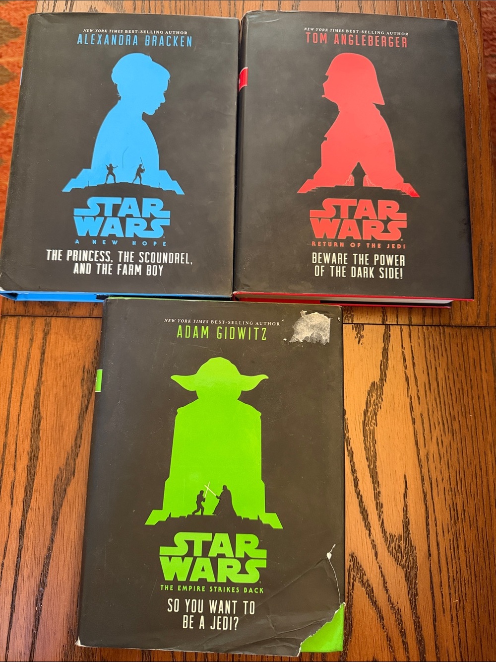 Star Wars 3 Hardcover Books